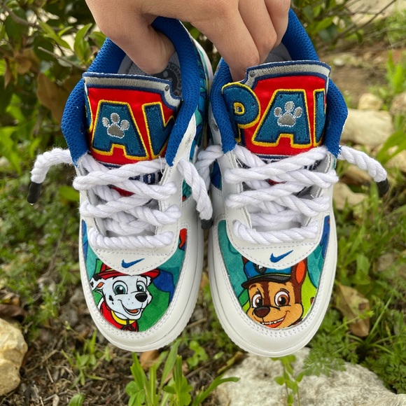 Paw patrol kids Air Force 1 shoes - Picture 8 of 8
